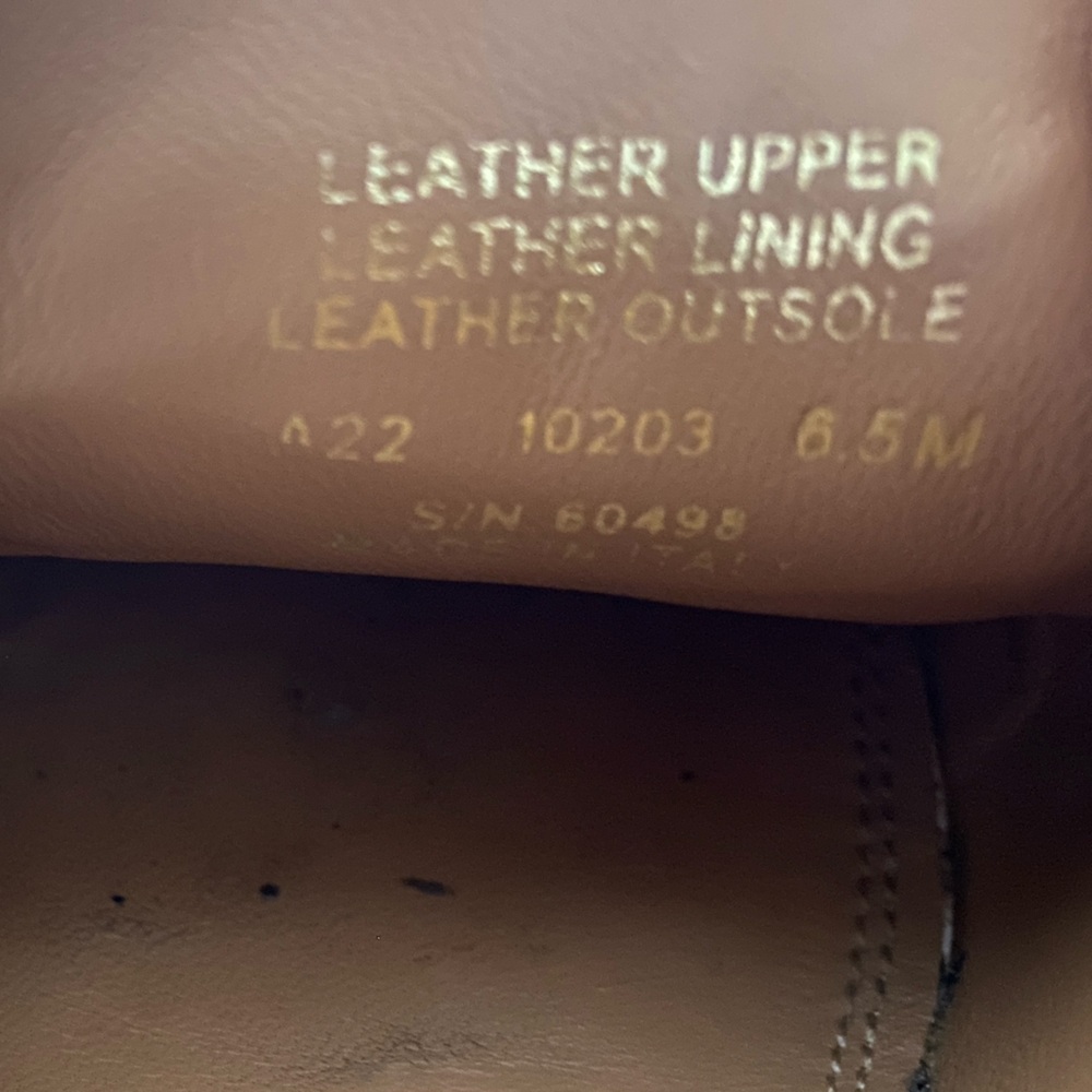 TORY BURCH Perfect Black/Dulce de Leche Leather Studded Loafers Pumps SZ 6.5 - Picture 10 of 15
